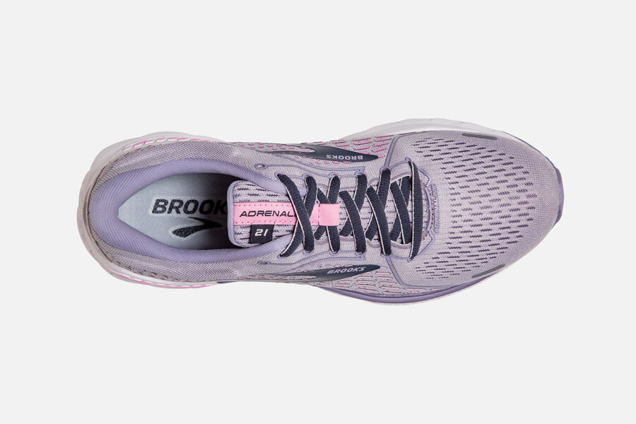 Brooks Adrenaline GTS 21 Road Running Shoes - Womens - Pink - ZW4970258